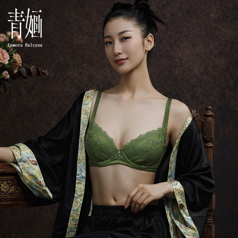 【良辰】女士超薄杯舒适调整型蕾文胸