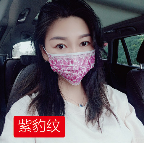 一次性三层印花口罩鼻日本韩国草莓防过敏防雾霾灰尘晒花粉秋冬款