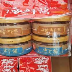 悦泰水产520g虾酱对虾即食海鲜酱炒菜调味拌饭烟台海产正宗特产蜢