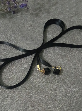 闪亮玻璃打结绳百搭衬衫饰品腰带