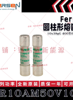 FERRAZ熔断器保险丝 FR10AM50V1I-2I-4I-6I-8I-10I FR10AM40V25I