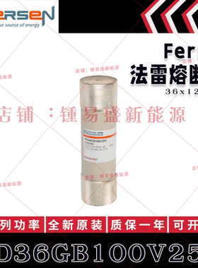 FERRAZ熔断器 FD36GB100V25T/32T/40T/50T/63T/80T/100T 36x127系