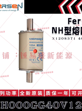 法国ferraz shawmut熔断器 NH000GG40V125 NH000GG40V100 X120837