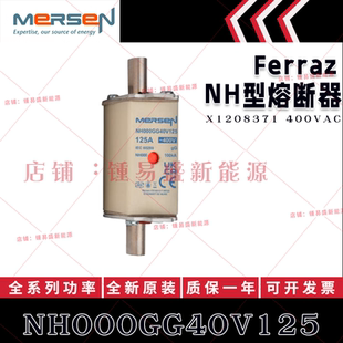 法国ferraz shawmut熔断器 NH000GG40V125 NH000GG40V100 X120837