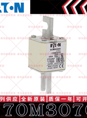 BUSSMANN巴斯曼快速熔断器 170M3070 170M3071 170M3072 170M3073