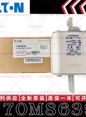 170M系列巴斯曼快速熔断器 170M8639 170M8640 170M8641 170M8642