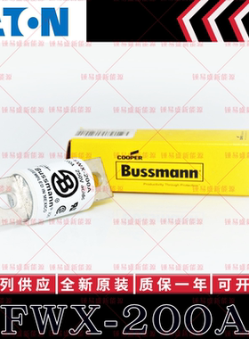 Bussmann保险丝 FWX-100A-125A-100A-FWX-200A-300A-400A 250V