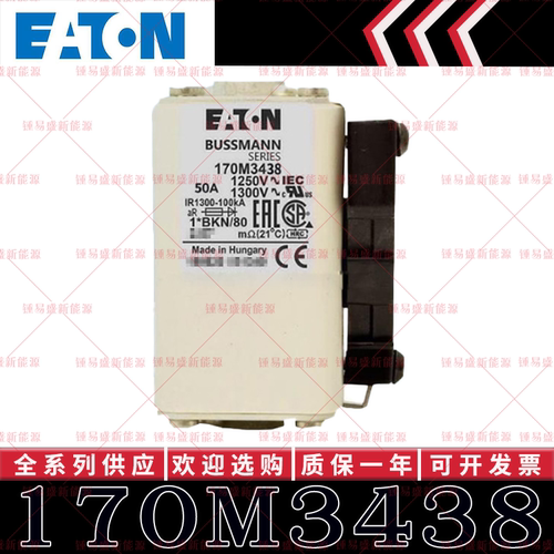 170M系列巴斯曼快速熔断器 170M3438 170M3439 170M3440 170M3441