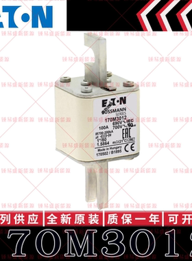 BUSSMANN巴斯曼快速熔断器 170M3012 170M3013 170M3014 170M3015