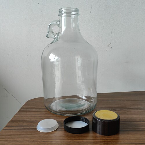 5斤加州酒瓶 家用酿酒瓶泡酒玻璃瓶自酿葡萄容器杨梅酒透明红酒瓶