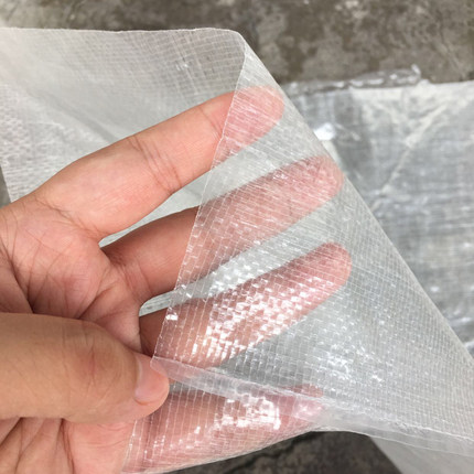 细丝透明覆膜编织袋防水打包袋搬家袋快递袋防潮专用编织袋蛇皮袋