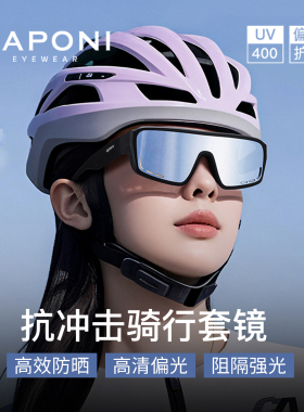 CAPONI骑行眼镜近视套镜男女通用
