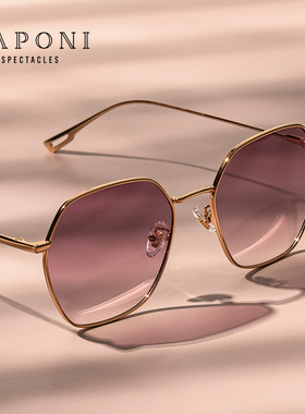CAPONI墨镜女夏海边防晒防紫外线偏光太阳眼镜女2025年新款韩版潮