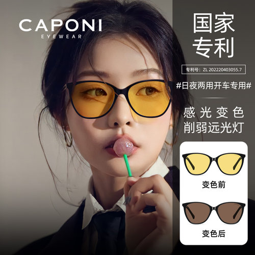 CAPONI2026新款夜视镜防远光眩光