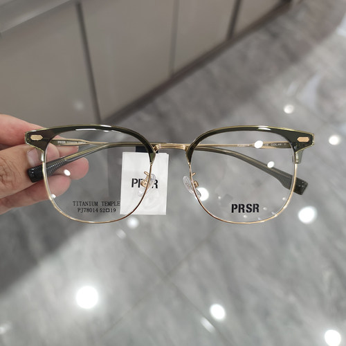 帕莎新款近视镜架眉毛框PJ78014