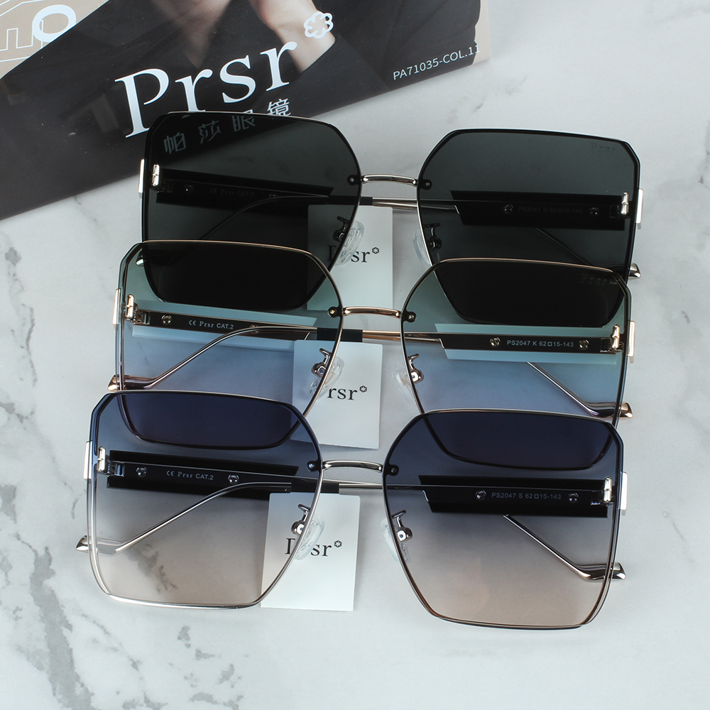 帕莎眼镜2022年新款太阳镜渐变大