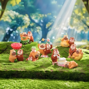 X11熊出没 有熊的世界不孤单系列光头强熊大熊二第二弹植绒盲盒周