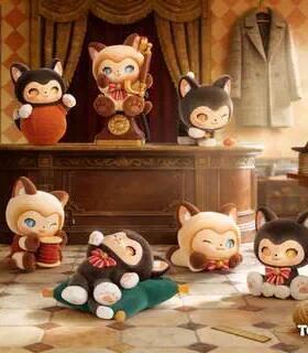 零加TOYZERO MEWKY喵琦琦初代魔法裁缝店系列盲盒潮玩摆件植绒玩