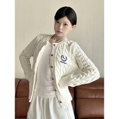 开衫 女装 短款 修身 LKOD2024秋冬新款 外套针织衫 毛衣 STORE