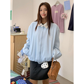 夹克羚羊刺绣拼色外套夹克男女情侣 LKOD2025秋冬新款 STORE