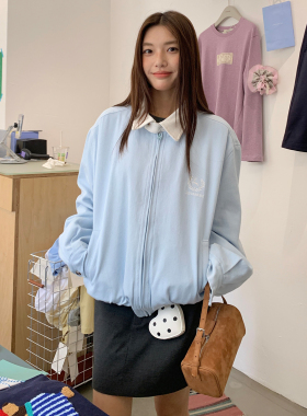 LK STORE LKOD2025秋冬新款夹克羚羊刺绣拼色外套夹克男女情侣