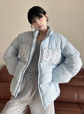 LK STORE LKOD02024秋冬新款加厚棉服情侣女装甜美美式外套夹克