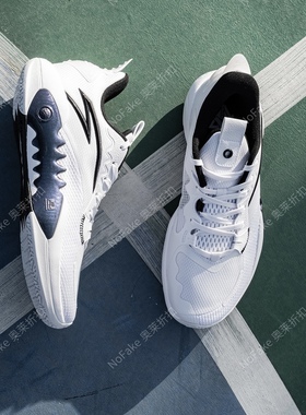 安踏狂潮5 Team黑金低帮篮球鞋水泥克星大底实战口粮鞋112331611