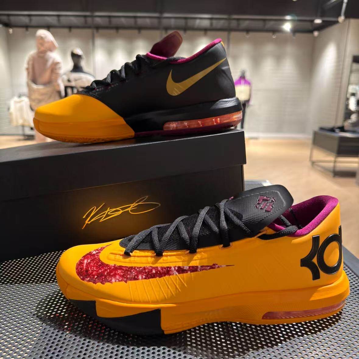 正品耐克Nike KD "All-Star" 杜兰特6减震耐磨防滑实战低帮篮球鞋