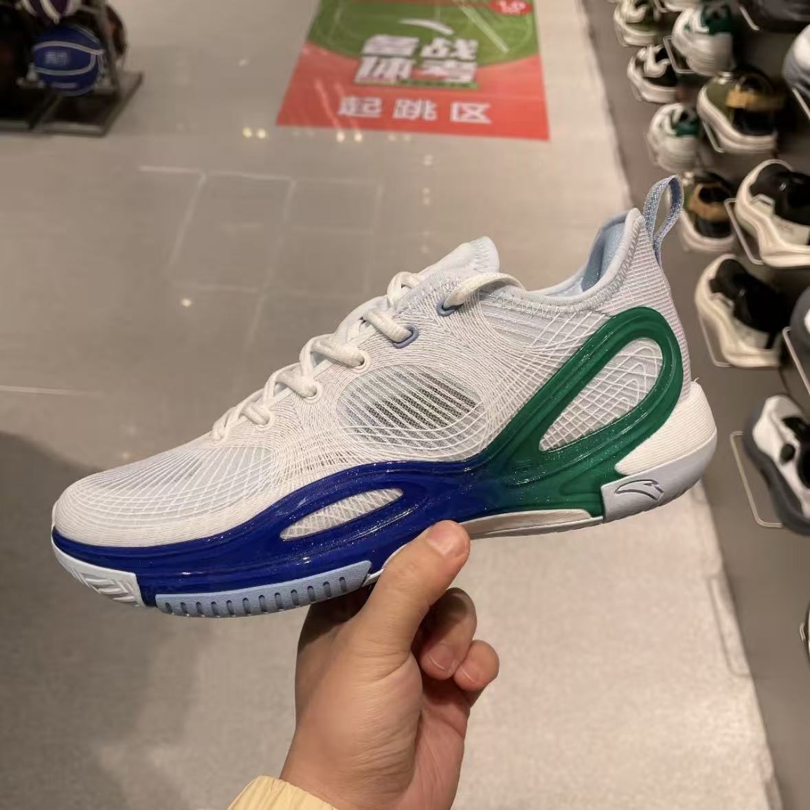 正品安踏外场水泥底耐磨运动鞋