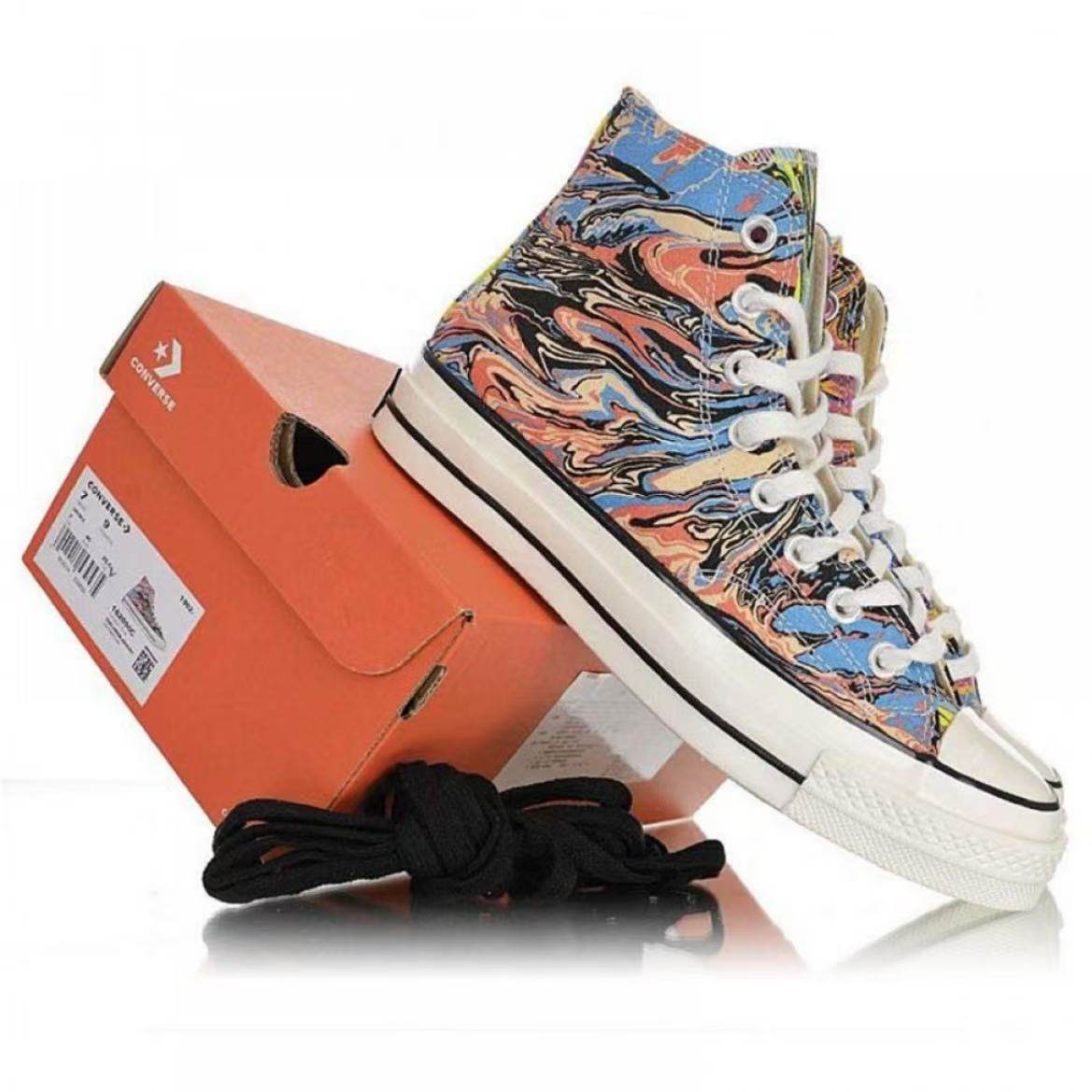 断码匡威正品经典1970s 男女卡其色燕麦奶茶色多巴胺高帮帆布鞋