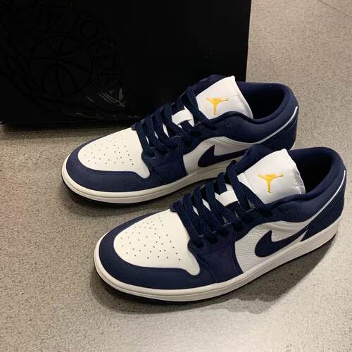 Nike Air Jordan 1耐克专柜正品经典潮流运动休闲鞋低帮板鞋男