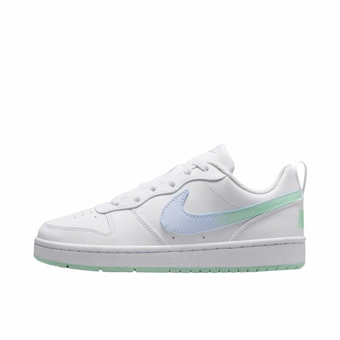 耐克Nike CourtBorough耐磨低帮女鞋大童小白休闲板鞋IQ6529-100