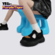 可爱小熊百搭甜酷小个子学生女鞋 Purple Tiger原创设计感圆头单鞋