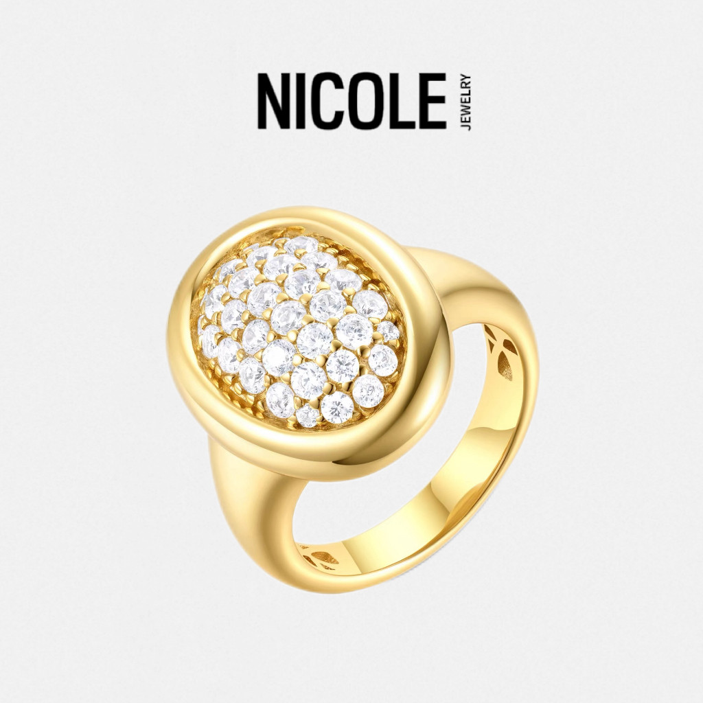 S925纯银浴缸系列戒指女钻石