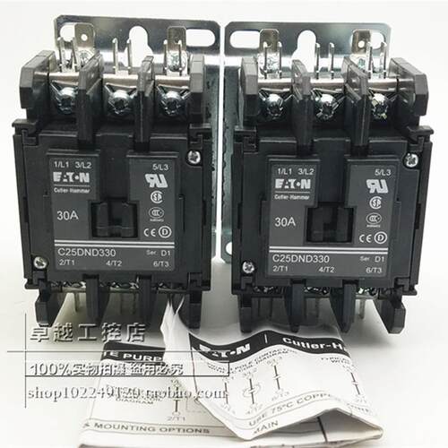 C25DND330A  AC110/120V 全新原装Cutler-Hammer接触器