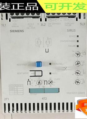 全新进口正品软启动器 4055-6BB44 75KW 德国产