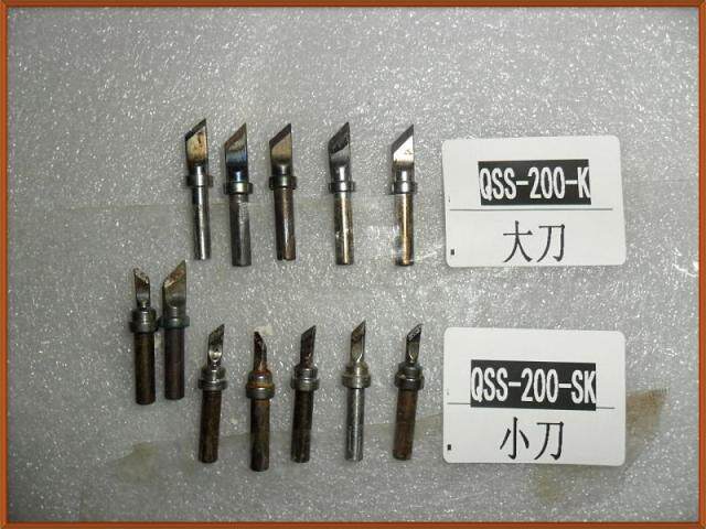 QUICK 原装快克QSS-200 /303B-K/快克203H烙铁头 二手QSS-200正品在类目 五金/工具, 手动工具, 焊接喷涂, 烙铁/电焊头中 - 来自Buy2taobao.com提供专业的淘宝代购服务