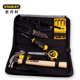 009 STANLEY 史丹利19件家用工具包组套 工具组合套装