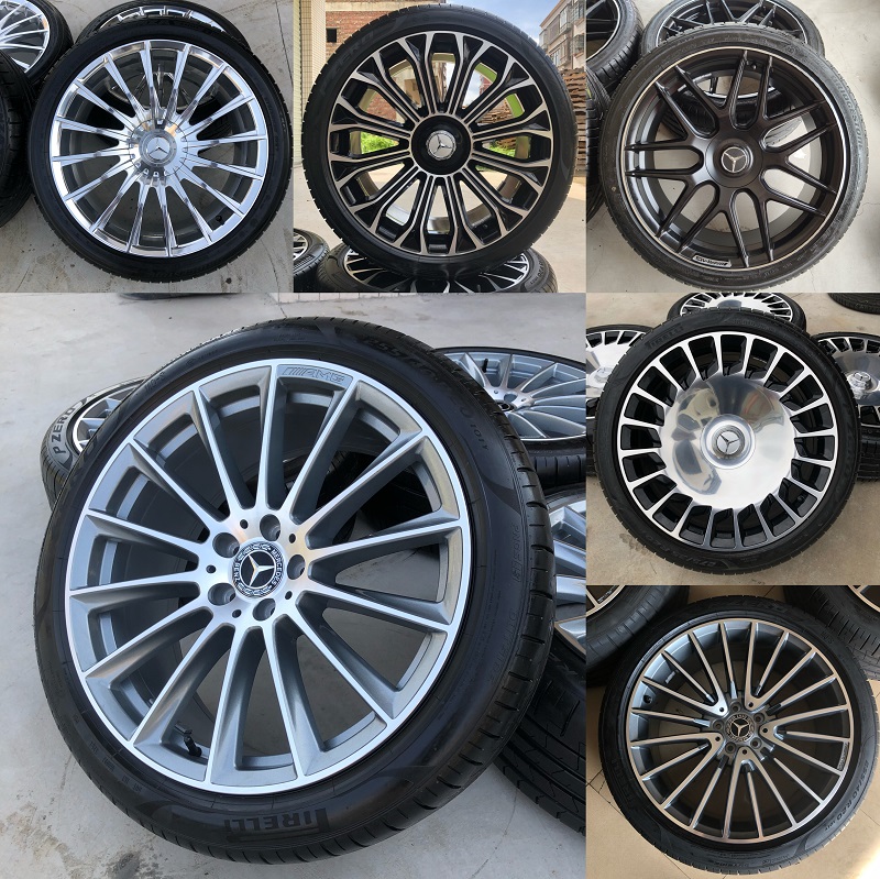适用奔驰原厂原装20寸轮毂适用S级S65 S63 S450 S650 S400 S500