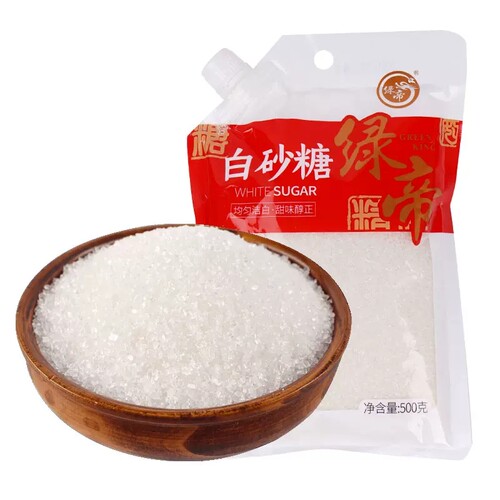 绿帝白砂糖家用食用白糖
