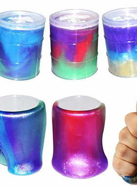 9.9元包邮整人沙皮胶玩具 barrel -o- slime 鼻涕泥创意整蛊道具