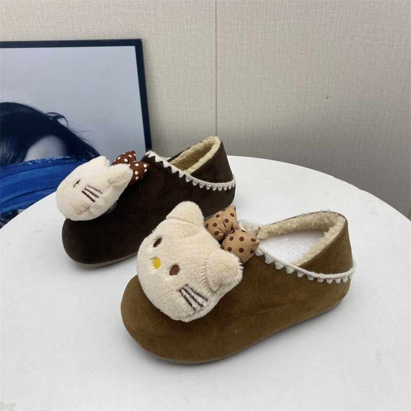 加绒保暖内增高女款勃肯鞋