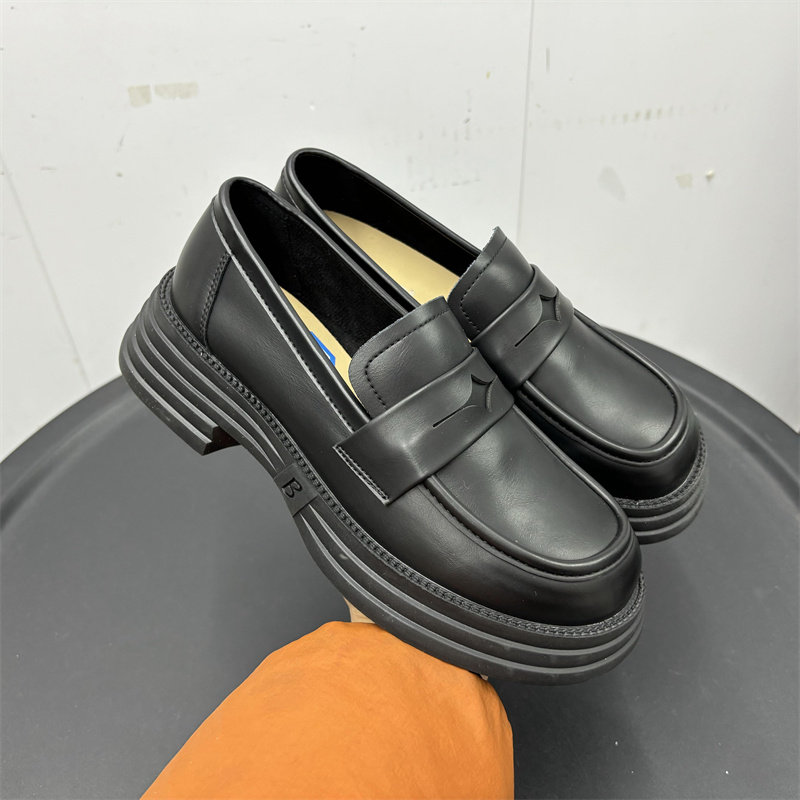 清仓2025春季真皮女鞋韩版软底中跟方跟方跟圆头乐福鞋牛皮女单鞋,女鞋,乐福鞋（豆豆鞋）,淘宝优惠券,粉丝福利购,淘宝优惠卷