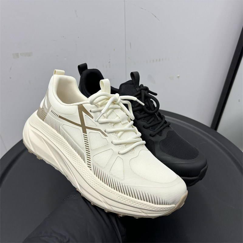 清仓处理2025夏款运动鞋防滑跑步鞋系带休闲青年网布老爹鞋男鞋