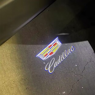 凯迪拉克迎宾灯ATSCT5CT6XT4XT5XT6车载氛围灯车门灯汽车门投影灯