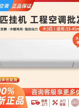 3匹冷暖变频空调工程专用壁挂机新款省电新一级能效小