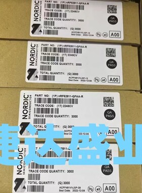 NRF52811-QFAA-R  QFN-48  NORDIC原装现货