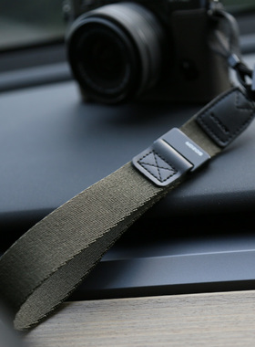 相机腕带微单富士XM5挂绳 柔软棉织带坠落自动锁紧大承重安全手绳
