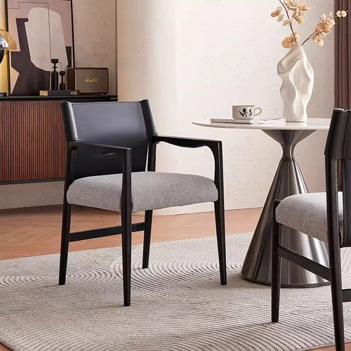 设计师款法式复古靠背餐椅