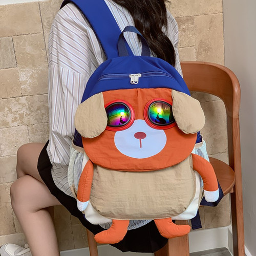 新款幼儿园儿童书包可爱女生潮酷男生卡通户外背包轻便双肩包